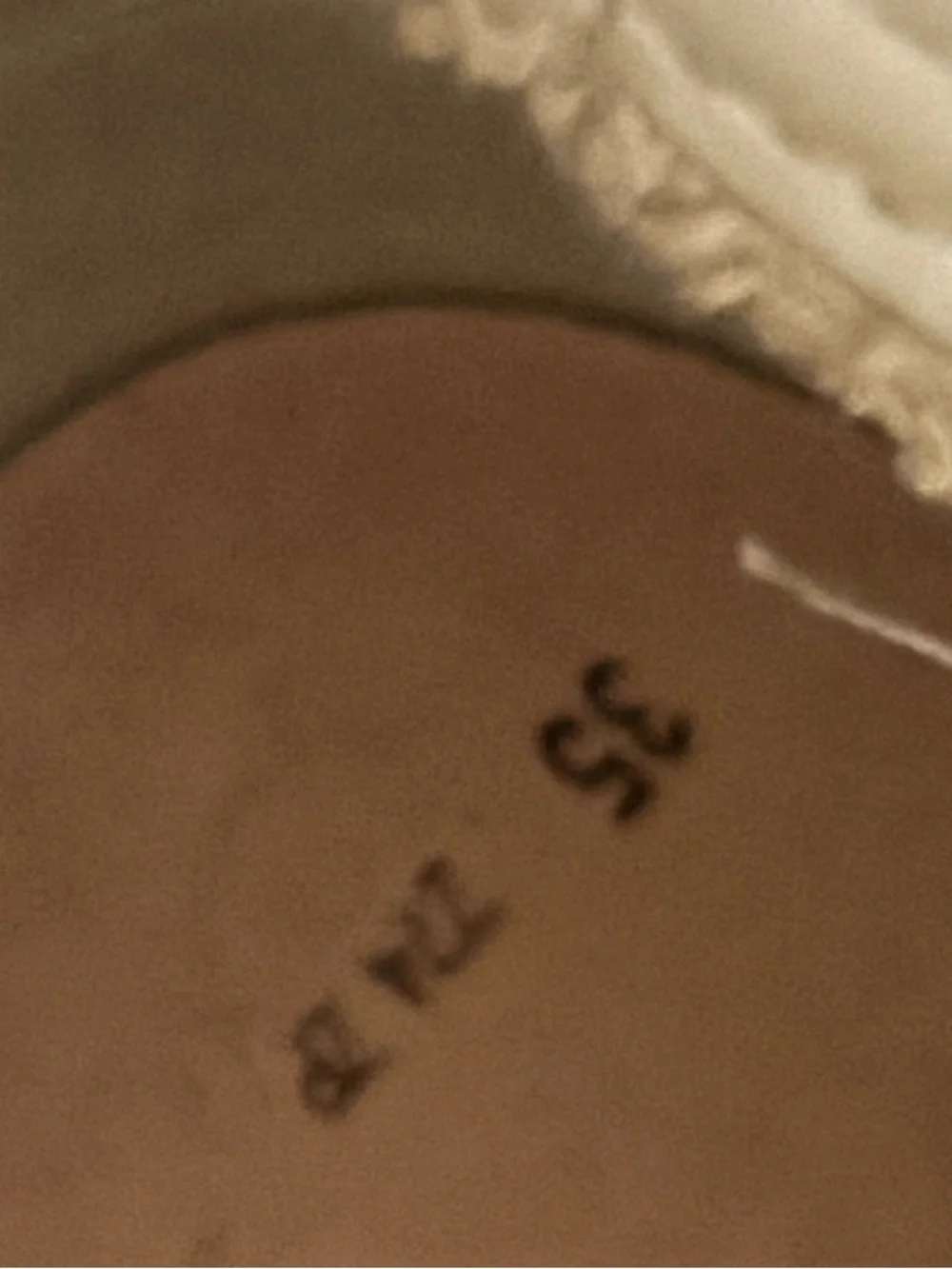 Golden Goose blue pony hair w pink star and glitter leather slides Sneakers 35 - Picture 4 of 5